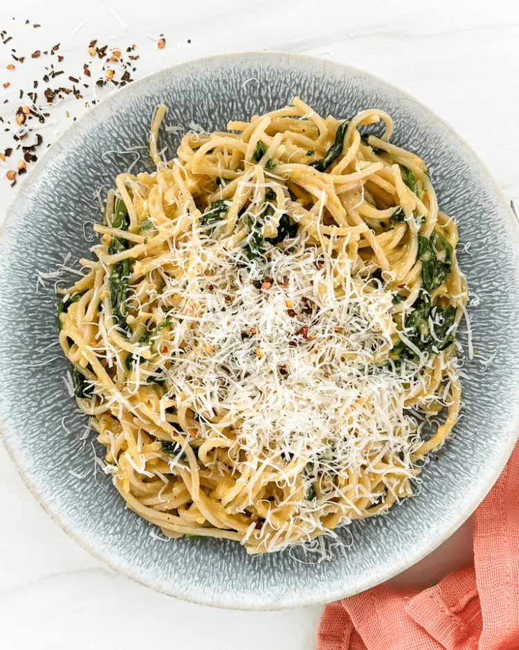 Vegetarian Spaghetti Carbonara